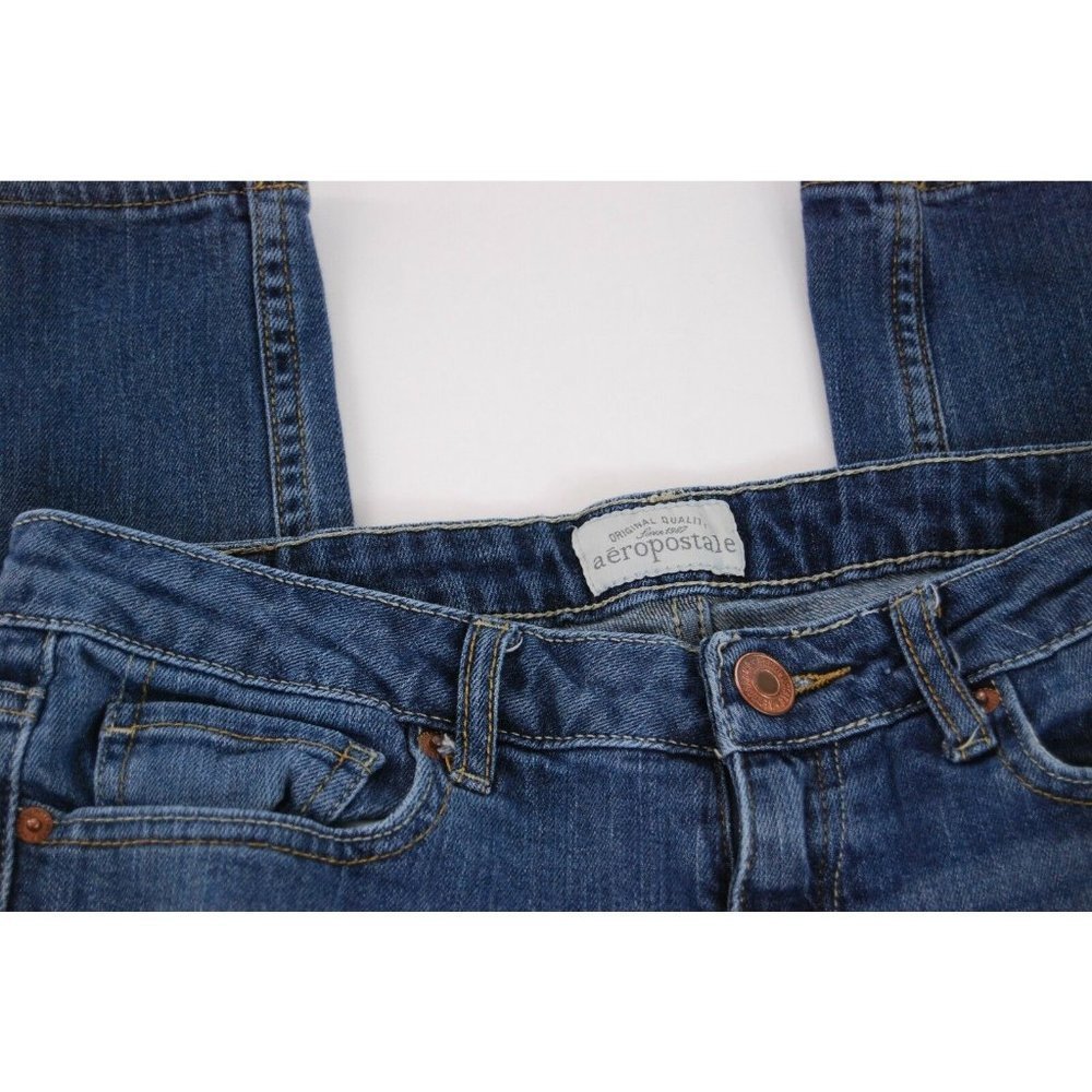 Juniors Aeropostale Bayla Skinny Curvy Jeans - Size 5/6 S - Picture 5 of 6